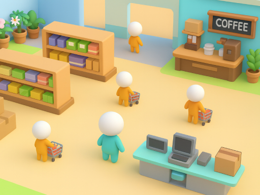 Falsificiran divovske trgovine mješovitom robom