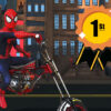 spider man motorbike